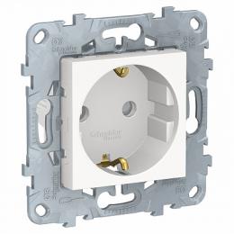 Изображение продукта Розетка Schneider Electric Unica New б/з со шторками 16A 250V 